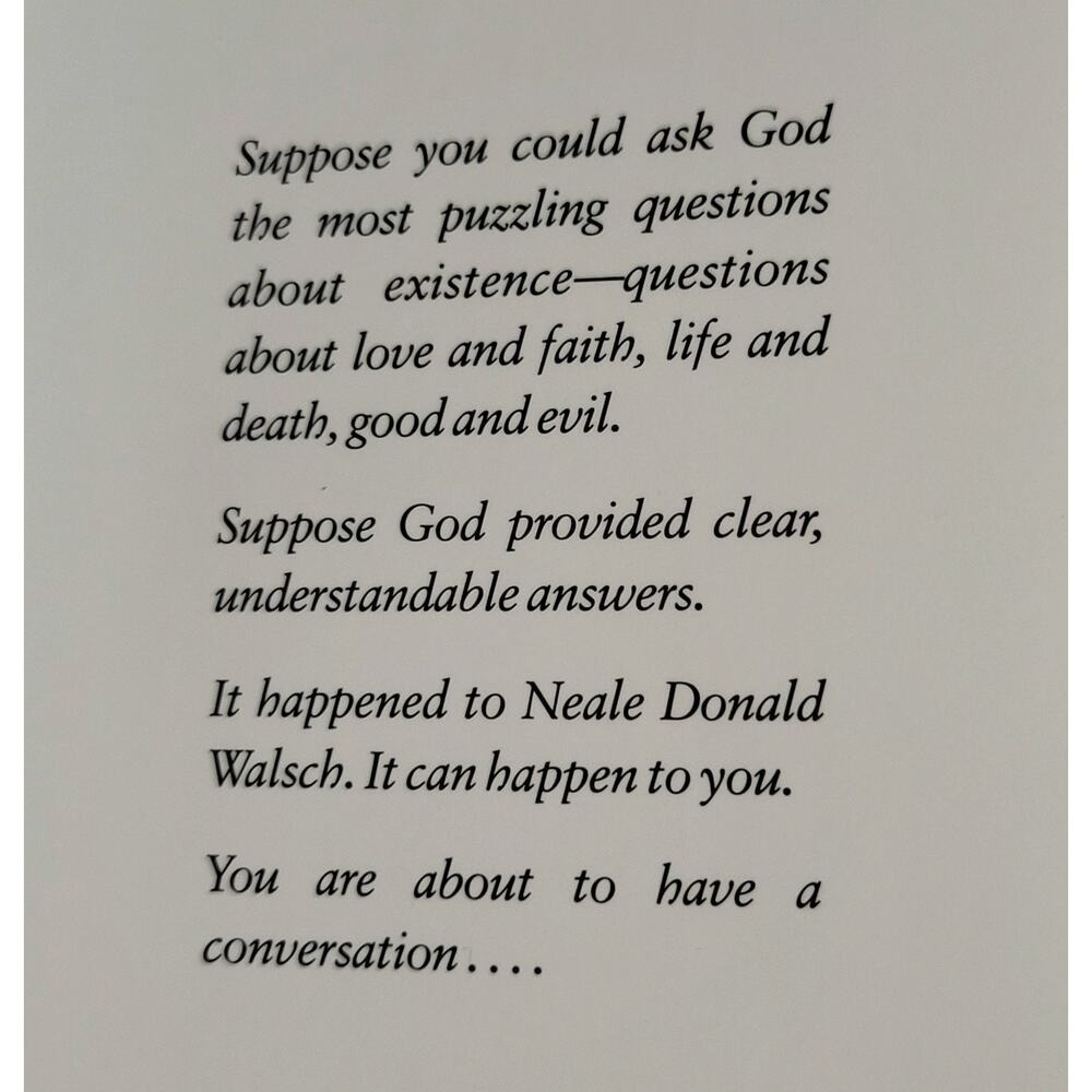 Conversations With God Books 1 2 3 Neil Donald Walsh Friendships With God - Picture 2 of 11